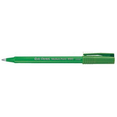 PENTEL  Lot de 3 Stylos roller encre Ball  R56 Pte fine Vert