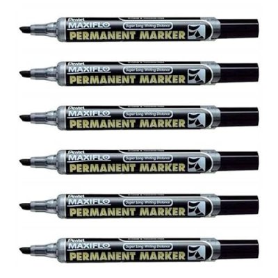 PENTEL  NLF60-A Maxiflo Marquer Permanente Noir
