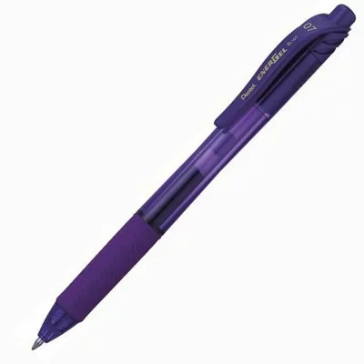 PENTEL   stylo roller &agrave; encre gel energel-x bl107, violet noir