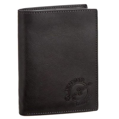 PEPE JEANS  Portefeuille  Relief Noir - Porte-monnaie Men, Noir (Noir) - 7312951