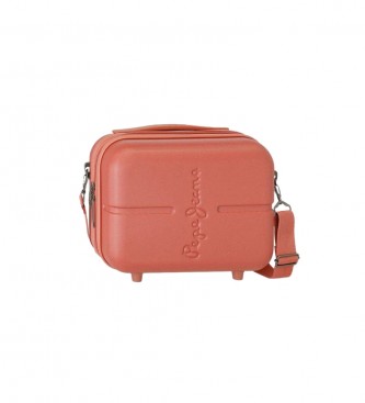 PEPE JEANS  pour femme.  Highlight terracotta ABS trolley tro
