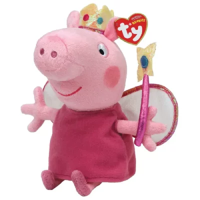 TY Peppa Pig princesse Peppa 16 cm s&eacute;rie 46140