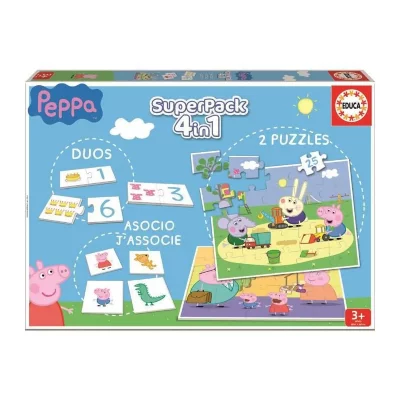 EDUCA PEPPA PIG Superpack Jeux &eacute;ducatifs