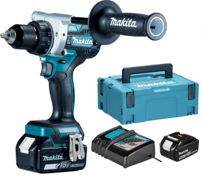 MAKITA Perceuse 18V lxt (2x5,0 Ah) en makpac  DDF486RTJ