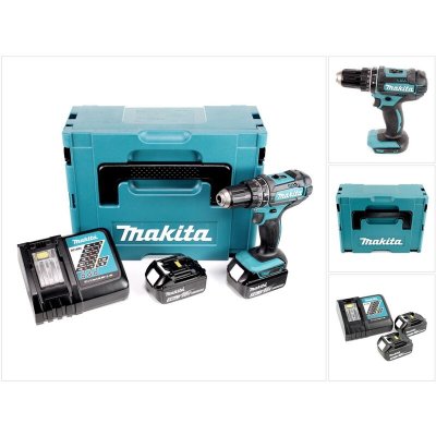 MAKITA Perceuse &agrave; percussion 18V LXT (2x30 Ah) en MAKPAC -  DHP482RFJ-1
