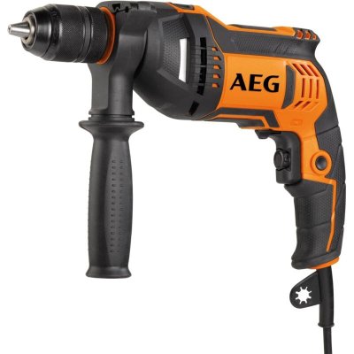 AEG Perceuse &agrave; percussion &eacute;lectrique  705W 1 vitesse sbe 705 re