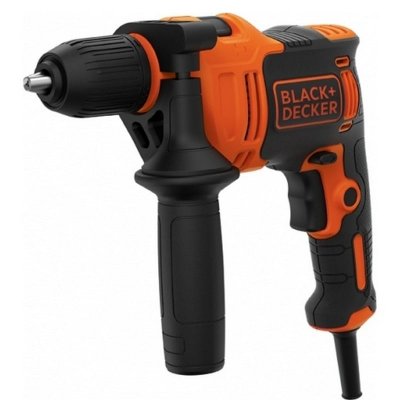 BLACK & DECKER Perceuse filaire &agrave; percussion 550W 