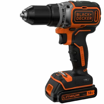 BLACK+DECKER Perceuse Sans Fil 18 V 1.5 Ah - La Perceuse