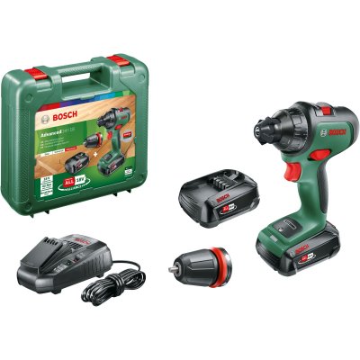 BOSCH Perceuse sans-fil  - AdvancedDrill 18 2 batteries 2.5Ah