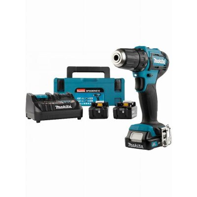 MAKITA Perceuse visseuse 12 V CXT Li-Ion 2 Ah &Oslash; 10 mm (3 batteries) - DF333DNX10