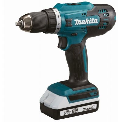 MAKITA Perceuse visseuse 18V Li-Ion 1,5 Ah Empreinte sp&eacute;ciale &Oslash;13  DF488DWE