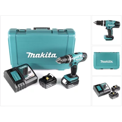 MAKITA Perceuse visseuse &agrave; percussion 18V  DHP453RFE