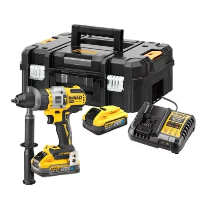 DEWALT Perceuse visseuse &agrave; percussion XRP 18V Advantage  5Ah Brushless Powerstack - DCD999H2T-QW
