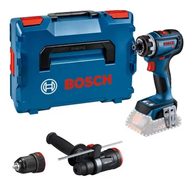 BOSCH Perceuse-Visseuse  GSR 18V-90 FC (Machine seule L-Boxx 136 2 t&ecirc;tes)