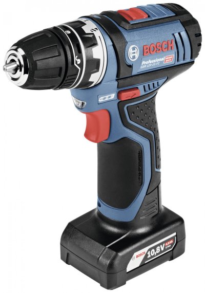 BOSCH PROFESSIONAL Perceuse visseuse , 12 V 2 Ah, 2 batteries