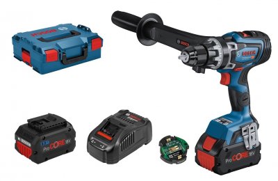 BOSCH PROFESSIONAL Perceuse visseuse GSR 18V-150 C + 2 x PC 8.0Ah BOSCH - 06019J5005