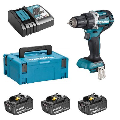 MAKITA Perceuse Visseuse  DDF484RF3J 18 V Li-ion &Oslash; 13 mm (3 x 3,0 Ah)