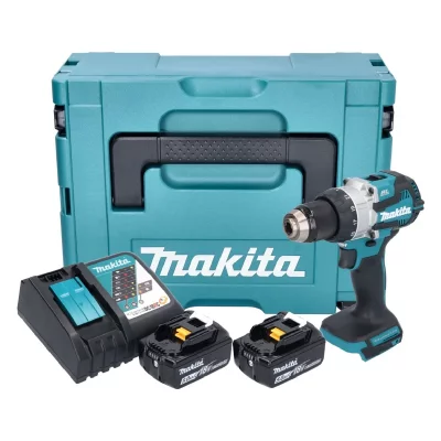 MAKITA Perceuse-visseuse  DHP489RTJ 18V 5Ah