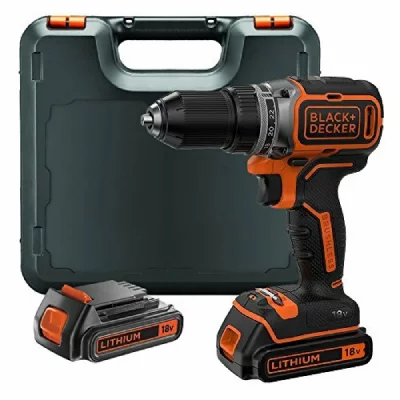 BLACK & DECKER Perceuse visseuse san fil Black&Decker BL186K1B2-QW 18V