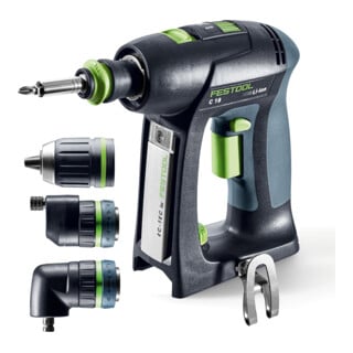 FESTOOL Perceuse-visseuse sans fil C 18 BASIC-SET - - systainer - 578831