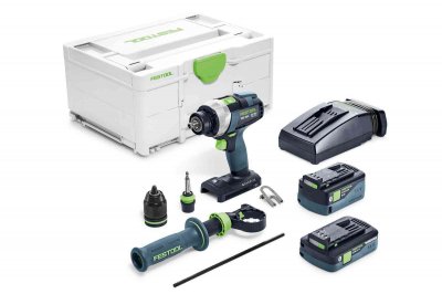 FESTOOL Perceuse-visseuse sans fil tdc 18/4 5,2/4,0 i-plus quadrive - 575602