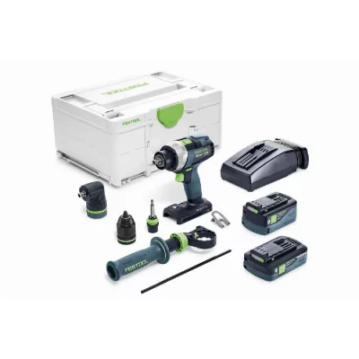 FESTOOL Perceuse visseuse sans fil TDC 18/4 5.2/4.0 I-Set  - 577243