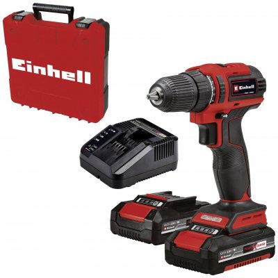 EINHELL Perceuse-Visseuse sans fil TE-CD 18/40 Li BL - 2 batteries (2x2,0Ah) et 1 chargeur