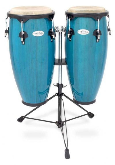 TOCA Percussions Bahama Blue Stand Double 10'' Et 11'' - 2300Bb Congas