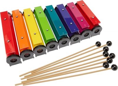FUZEAU Percussions enfants  CLASSIC'METALLONOTES Xylo/Metallophones - Carillons