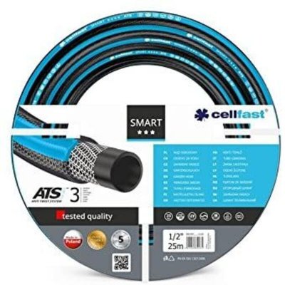 CELLFAST Perel CF13-100 -Tuyau d'Arrosage-Smart-1/2-25 m, Multicolore