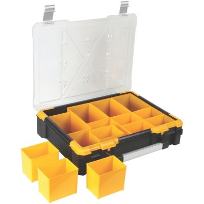 PEREL  Coffret de rangement en plastique avec bacs amovibles - 19