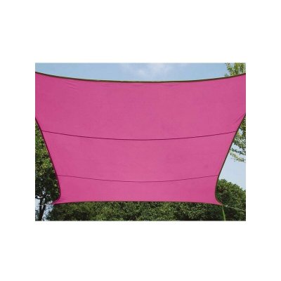 PEREL  toile d'ombrage rectangulaire 4 x 2,9 m polyester fuchsia