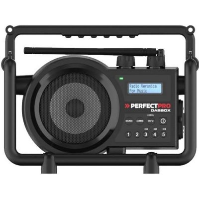 PERFECTPRO  Dabbox Portable Radio Argent&eacute;