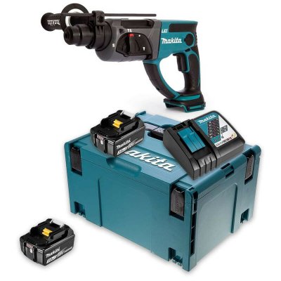 MAKITA Perfo-Burineur Sds-Plus 18 V Li-Ion 3 Ah 20 Mm  Dhr202Rfj