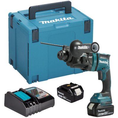 MAKITA Perfo-burineur SDS-Plus 18V lxt 1,7 j (2x5,0 Ah) en makpac  DHR182RTJ