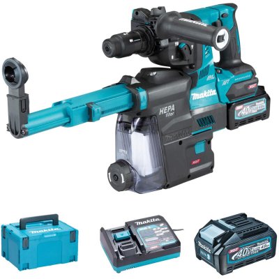 MAKITA Perfo-burineur SDS-Plus 40 V max Li-Ion 4 Ah 28 mm  - HR002GM204