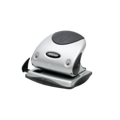 GENERIQUE Perforateur 2 trous Rexel - capacit&eacute; 25 feuilles - coloris gris/noir