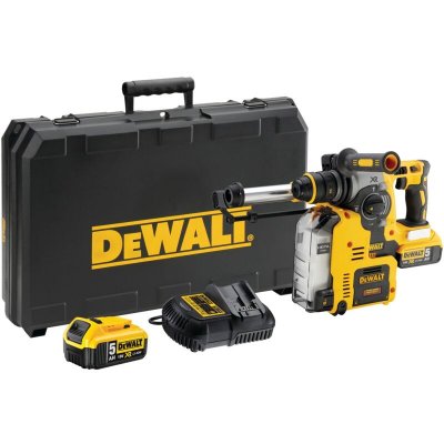 DEWALT Perforateur-burineur avec syst&egrave;me d'aspiration, 18,0 V dch275p2