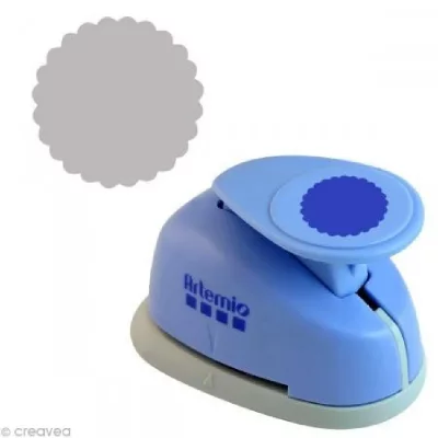 ARTEMIO Perforatrice g&eacute;ante Cercle dentelle - 5 cm -  - couleur variant