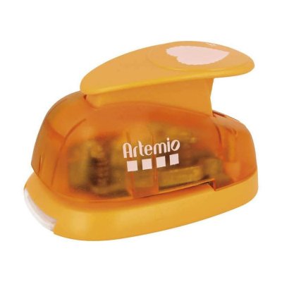 ARTEMIO Perforatrice GM coeur ondul&eacute; - 3,5 cm -  - couleur variant
