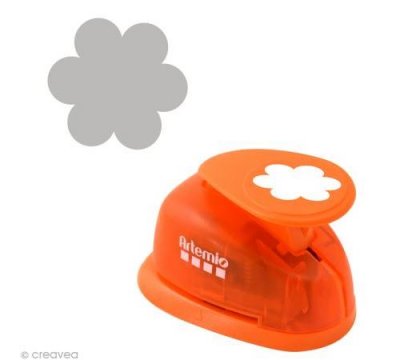 ARTEMIO Perforatrice MM fleur - 2.5 cm -  - couleur variant