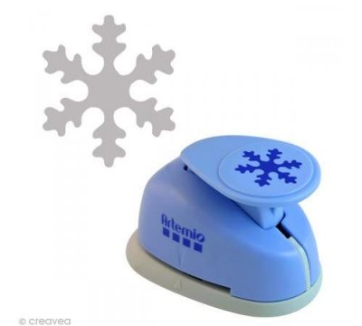 ARTEMIO Perforatrice MM flocon de neige 3 - 2.5 cm -  - couleur variant