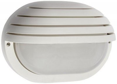 PRISMA Performance in Lighting Applique d'ext. classique EKO 19 GRILL, blanc