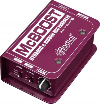 RADIAL P&eacute;riph&eacute;riques Analogiques MCBOOST Boites Magiques