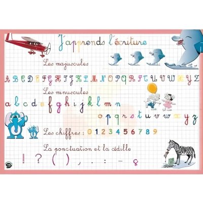 MGM Permanent Mixte Sous Main Set Ecriture Table Educa