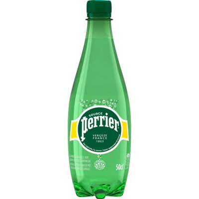 PERRIER  Eau min&eacute;rale gazeuse - Lot 24 bouteilles PET 50 cl
