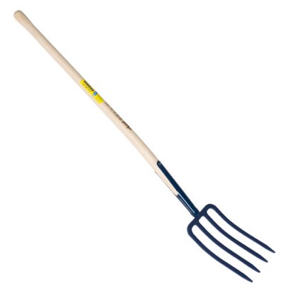 OUTILS PERRIN Perrin - fourche &agrave; b&ecirc;cher &agrave; soie 4 dents 27 manche pomme 623227