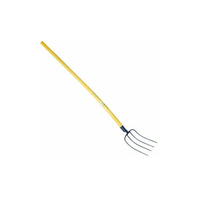 OUTILS PERRIN PERRIN - fourche &agrave; fumier douille 4 dents manche composite courbe 135