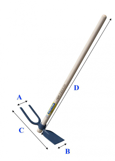 OUTILS PERRIN Perrin - serfouette &agrave; vigne de 40 emmanch&eacute; 526140
