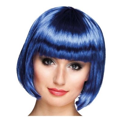 GENERIQUE PERRUQUE CABARET BLEU  Bleu, turquoise, ciel